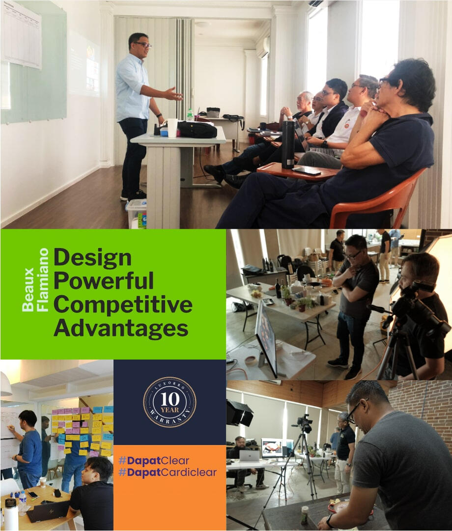 Beaux Flamiano building competitive advantages. Beaux Flamiano, strategic branding consultant, conducts various business advantage workshops to help businesses succeed and create powerful competitive advantages.